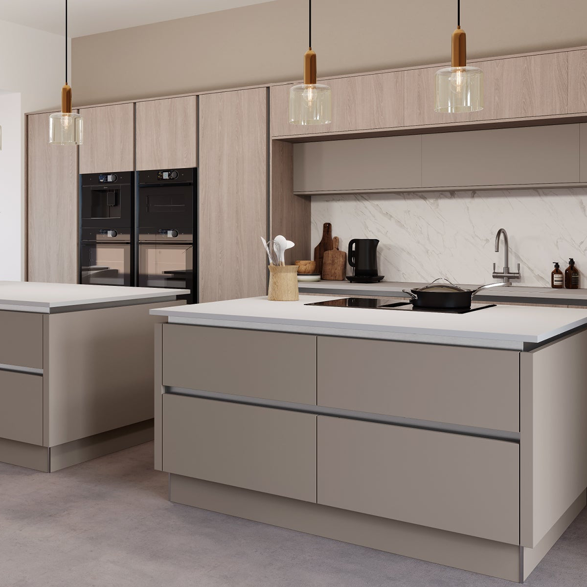 Modern Crown Imperial Kitchens | Sleek Contemporary Designs – Tabo ...