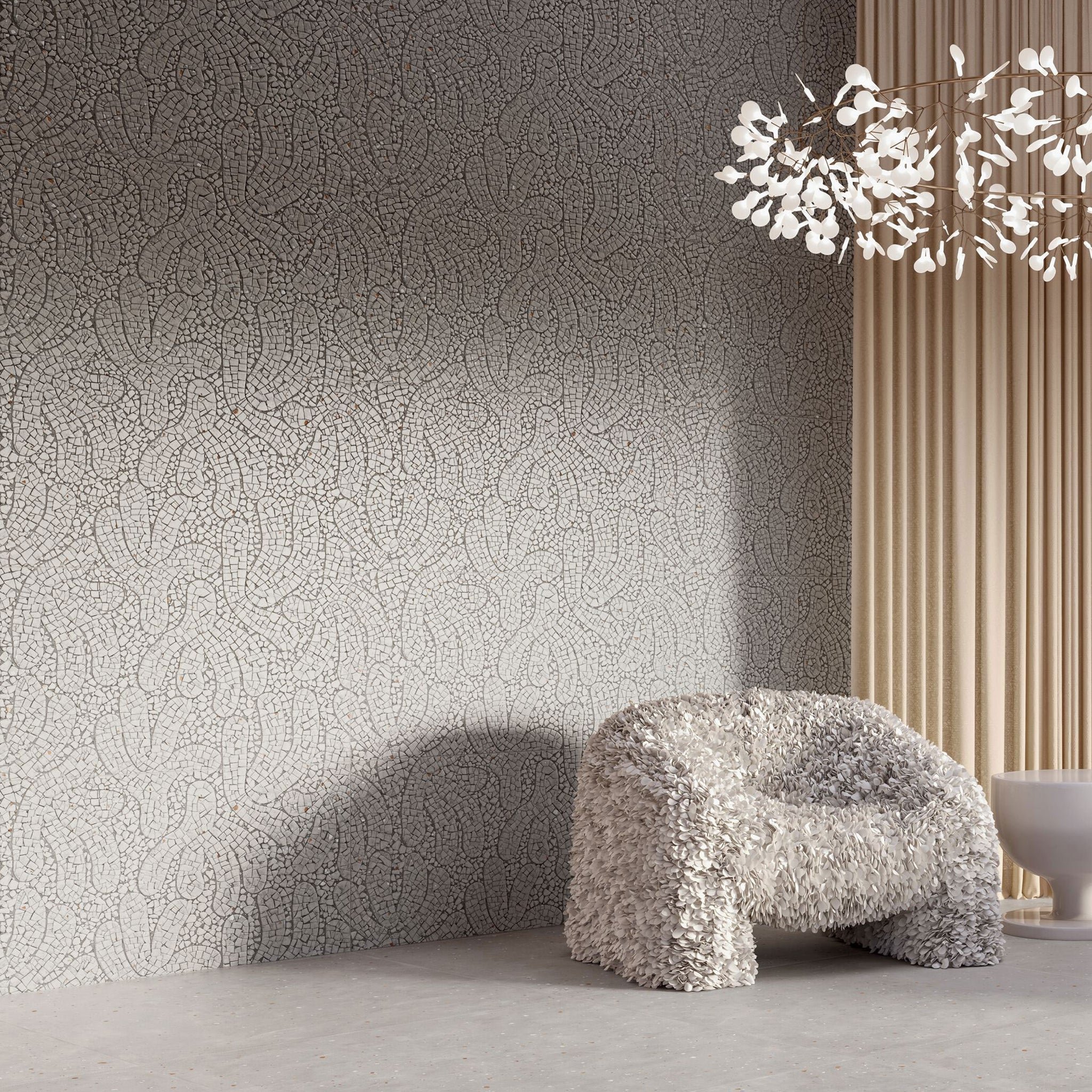 ABK Moooi Nesting Room Egg Scape Cloistered Dove Concrete Wall & Floor Tiles