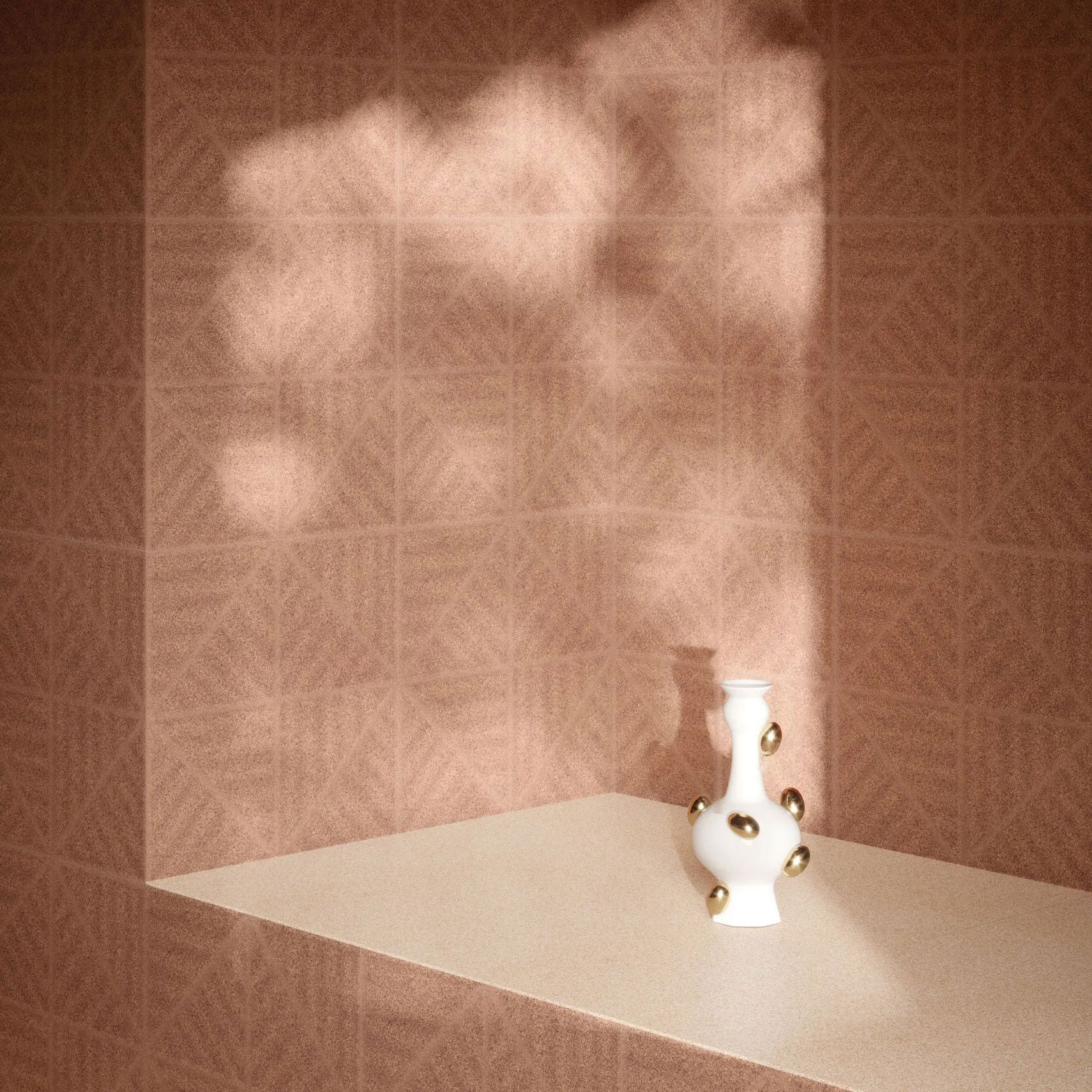 ABK Moooi Nesting Room Sandy Reiki Rhea Terracotta Wall & Floor Tiles