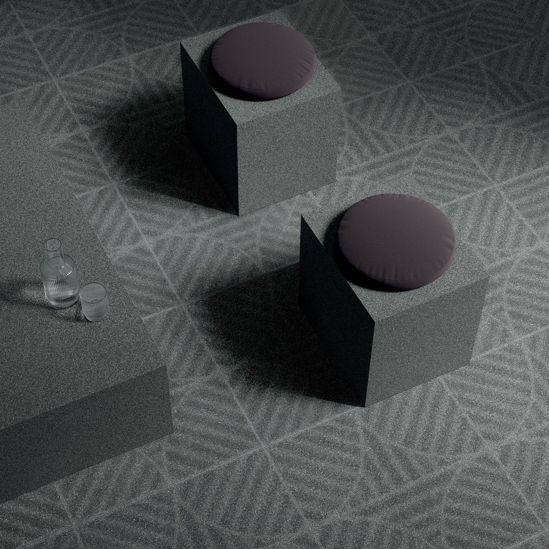 ABK Moooi Nesting Room Sandy Reiki Rhea Volcano Wall & Floor Tiles
