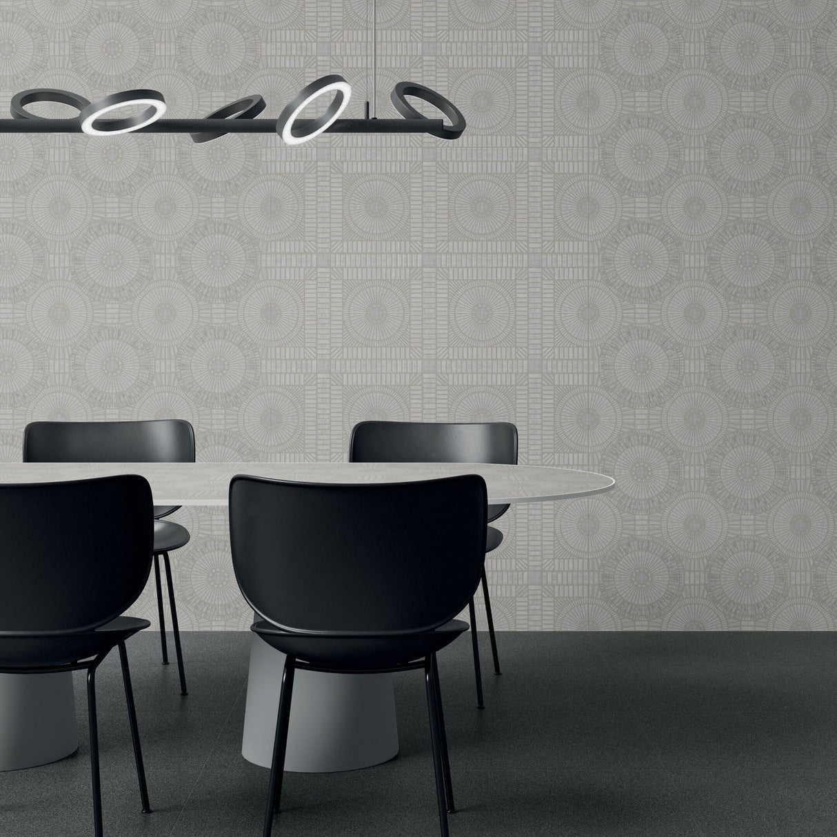 ABK Moooi Nesting Room Geometrical Dove Concrete & Owl Concrete