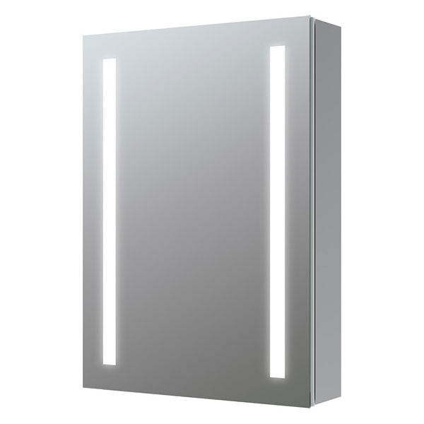 Tabo Pure 1 Door Front-Lit Mirror Cabinet 700 x 500mm