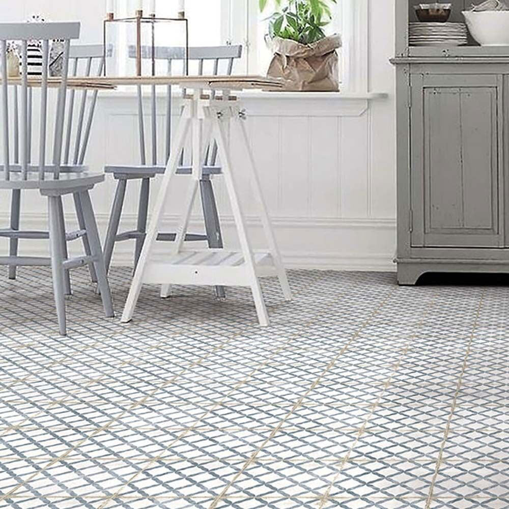Arteva Antique Blue Patterned tiles