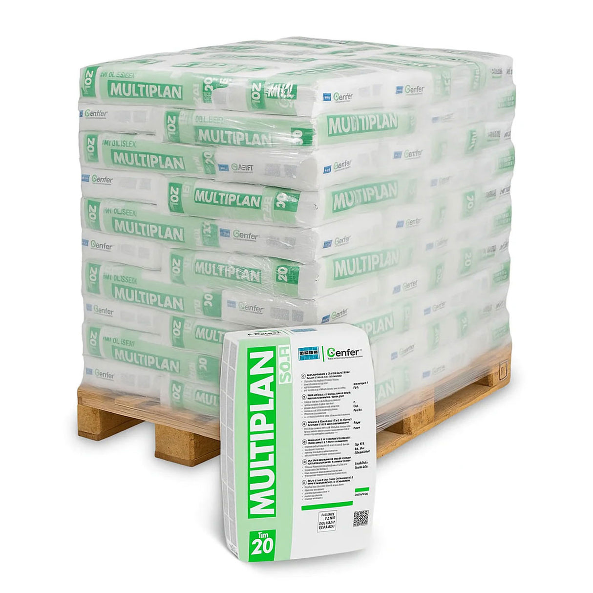 Benfer Multiplan-50 FI Levelling Compound 20kg - Pallet of 50 Bags