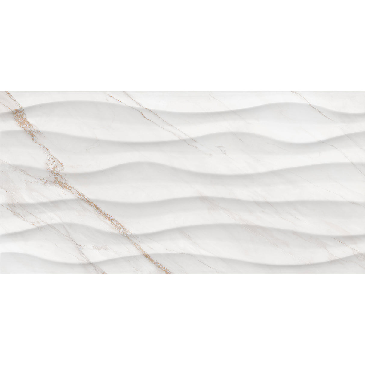 Capri Gold Relief Gloss Wall Tile 30 x 60cm