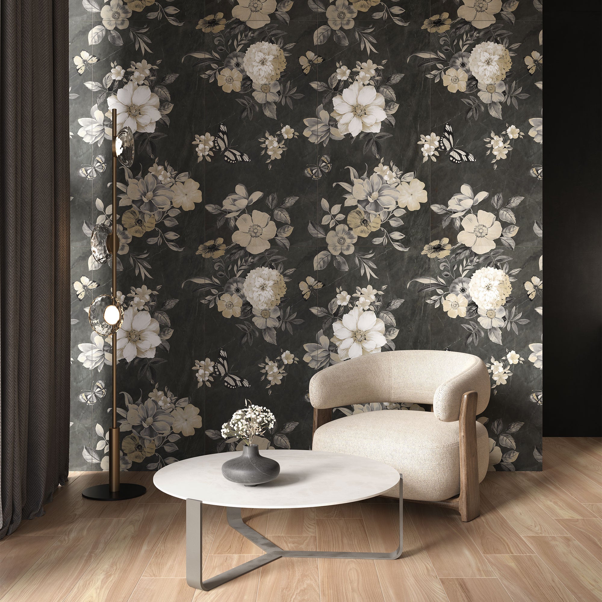 Casalgrande Imagina Florilege Decorative Wall Tiles
