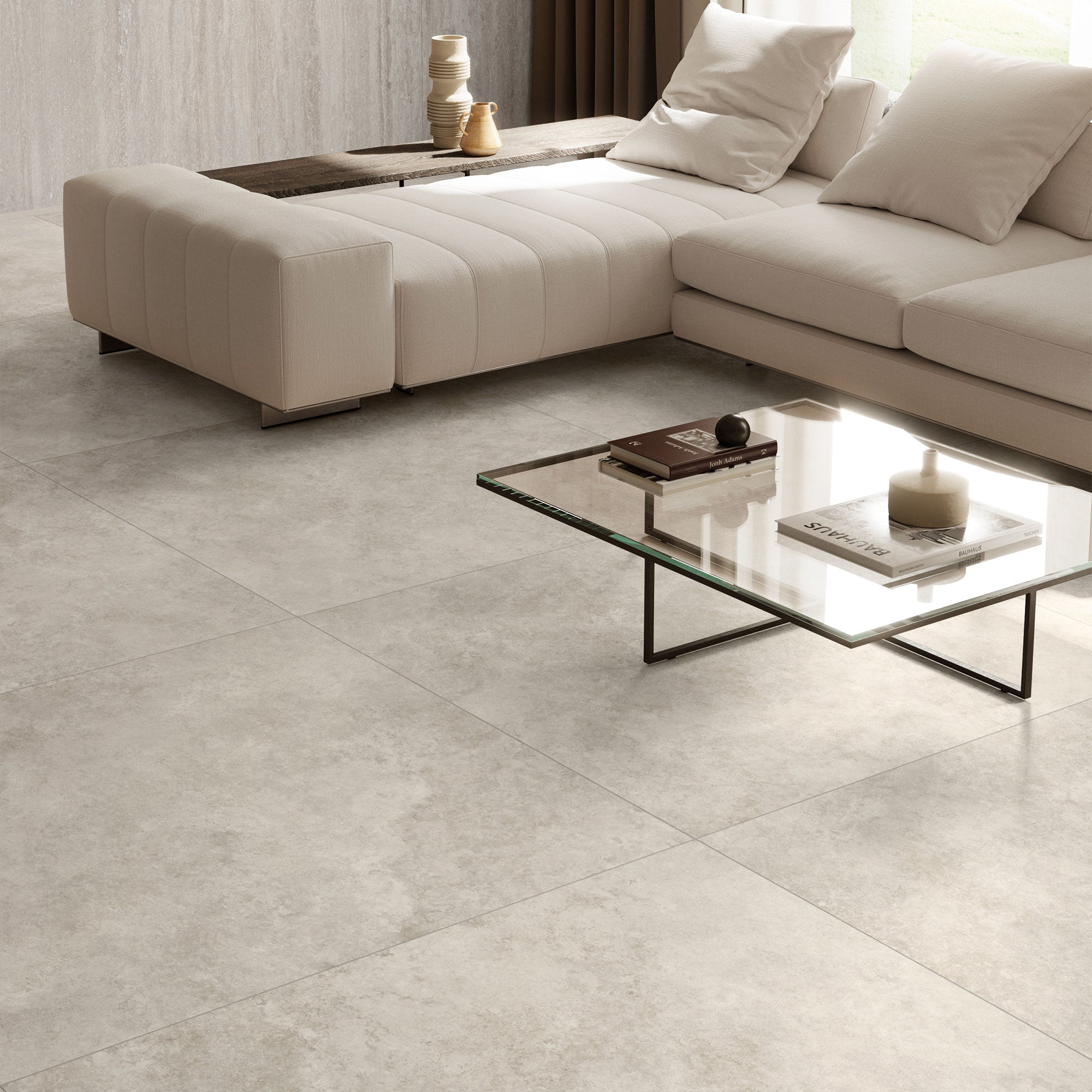 Casalgrande Pietra Tiburtina Palatino Cross Rectified Wall & Floor Tiles