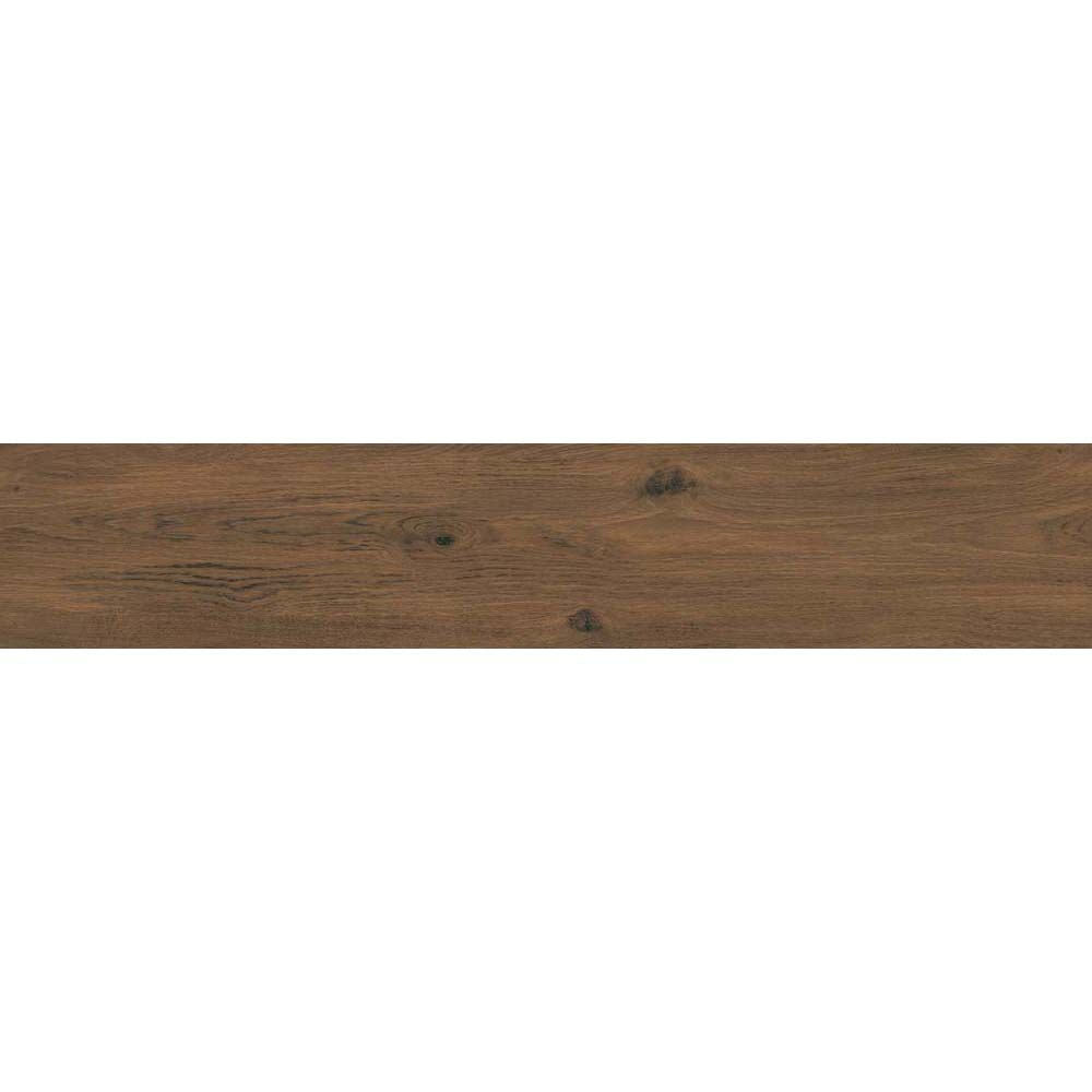 ClickLux Premium Warm Chestnut Matt SPC Click Vinyl 22.9 x 121.9cm
