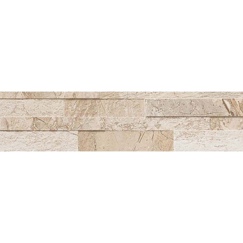 Contour Beige Matt Split Face Wall Tile 150 x 610mm