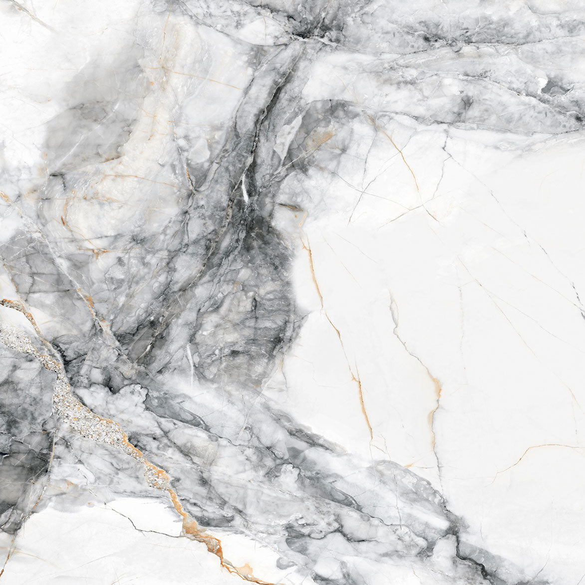 Drift White Polished Tile 60 x 60cm