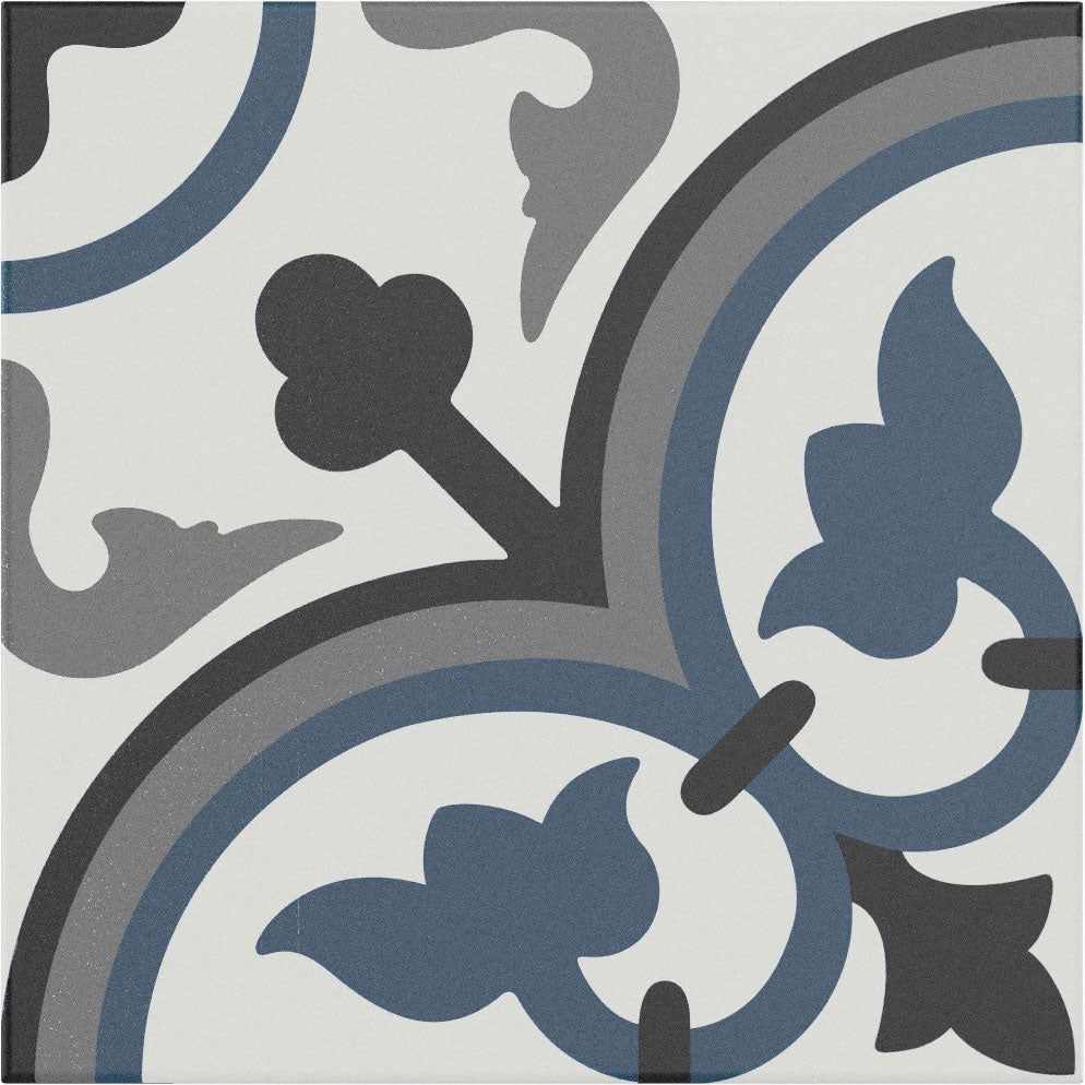 Galleria Serano Patterned Matt Tile 25 x 25cm (single tile)