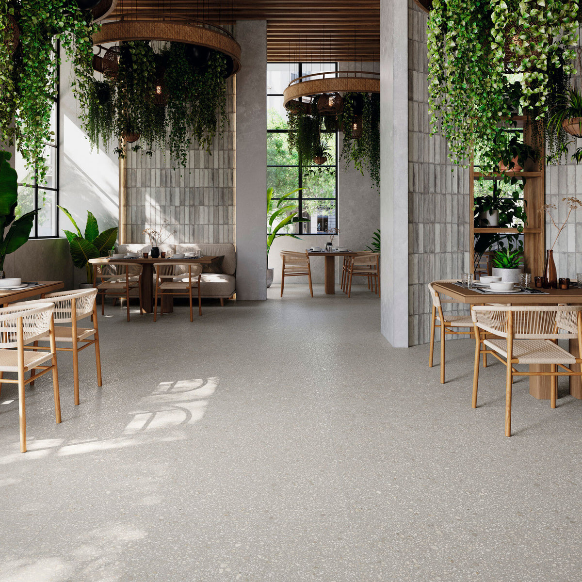 Grespania Santorini Gris floor tiles