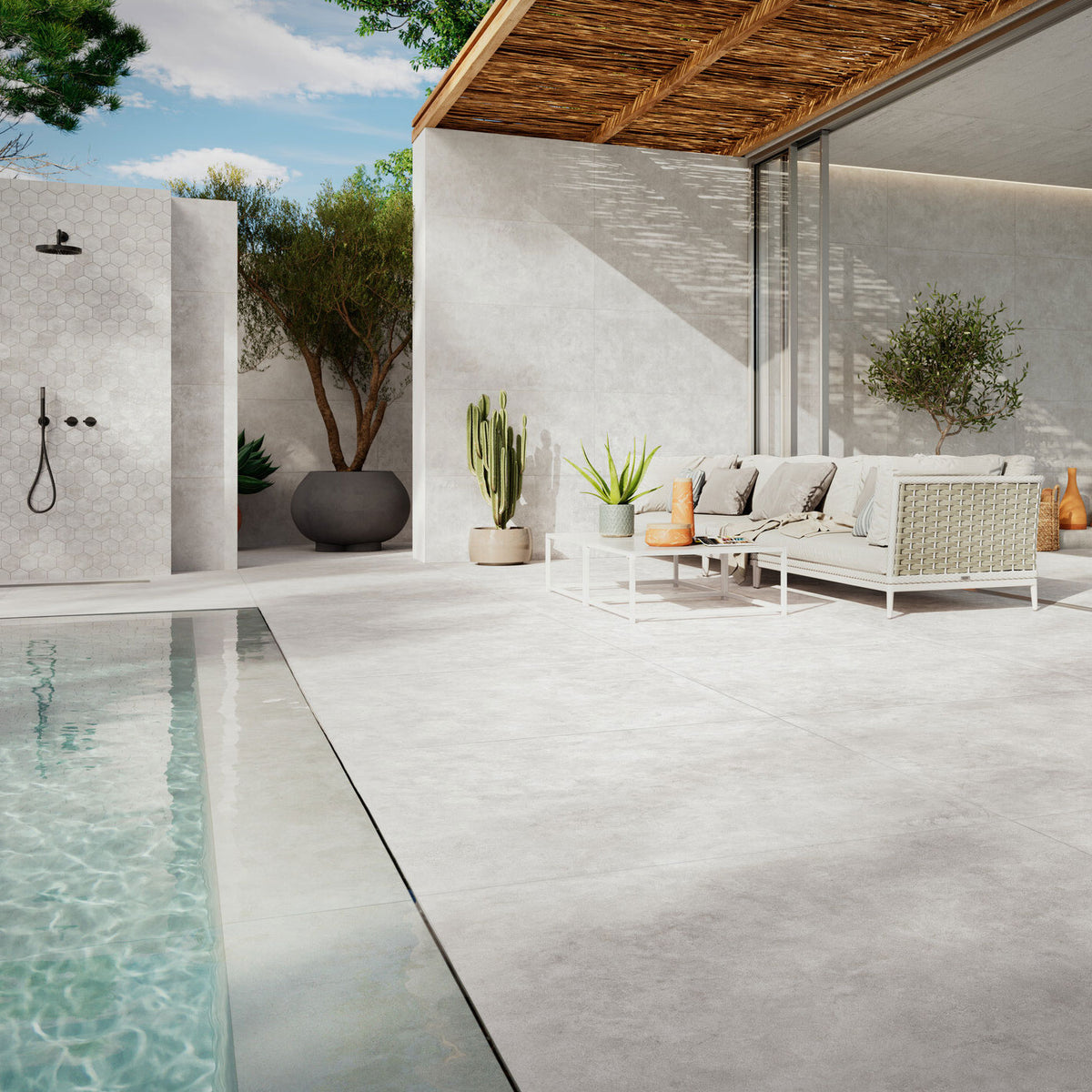 Grespania Surface Cemento Wall & Floor Tiles