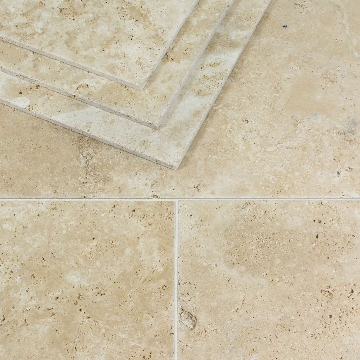 IS Lydia Classico Tumbled Travertine tiles