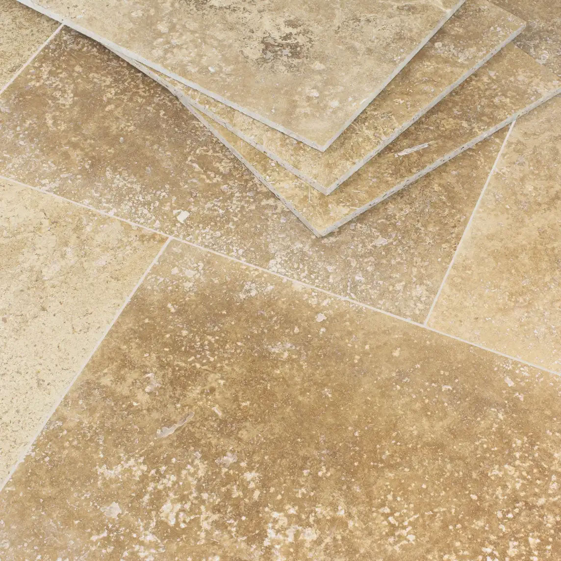 IS Siva Noce Honed & Filled Travertine tiles