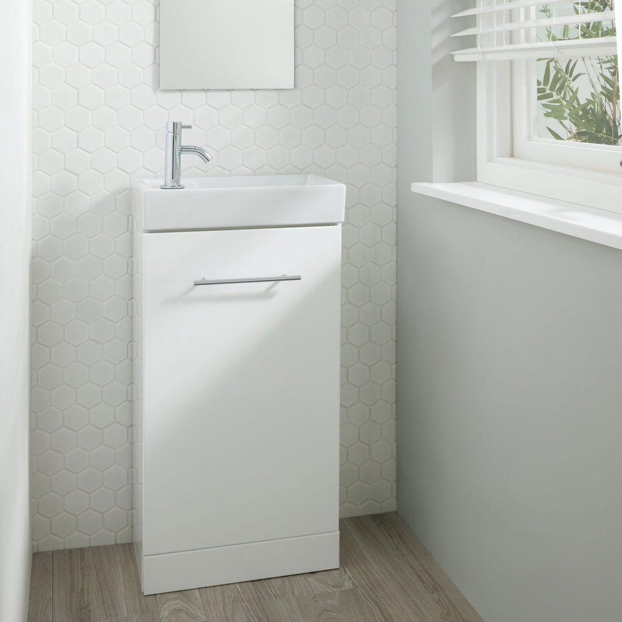 JTP FLORENCE Chrome Mini Single Lever Basin Mixer Tap