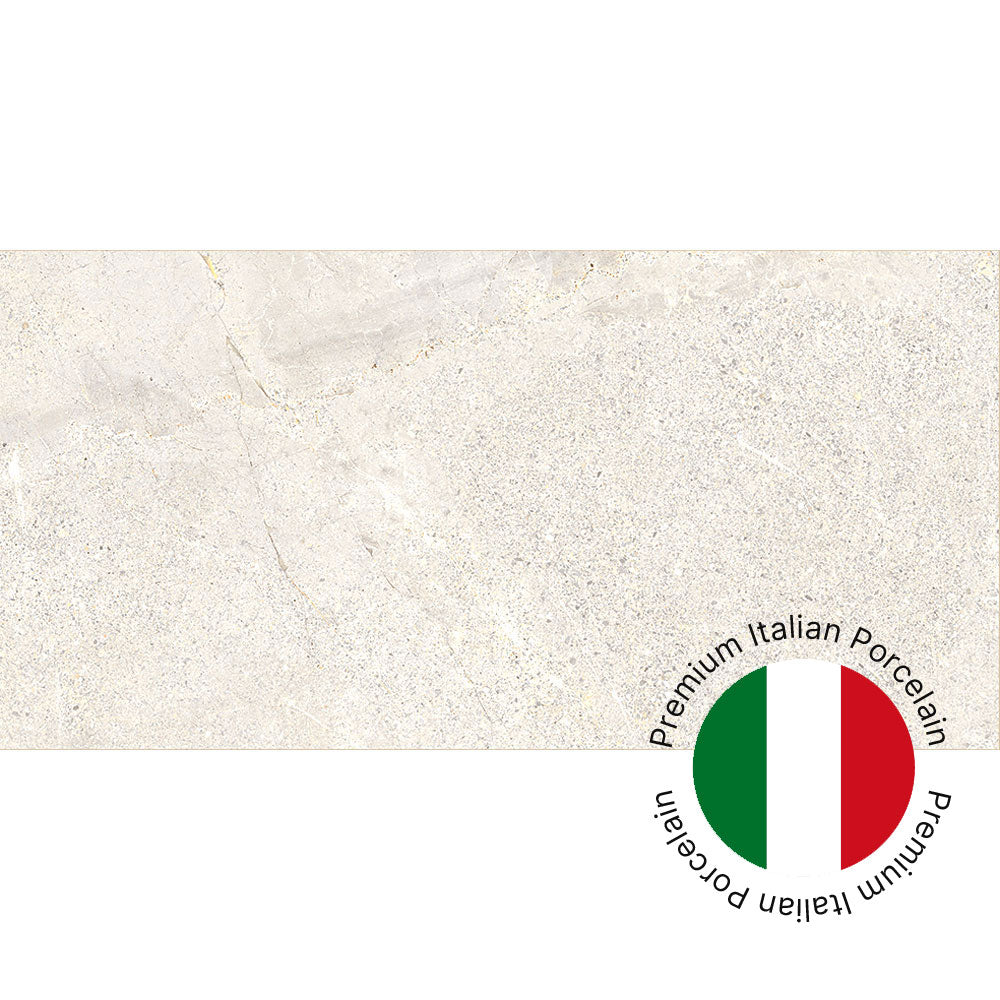 Luvina Stone Rectified Matt Porcelain Tile 30 x 60cm