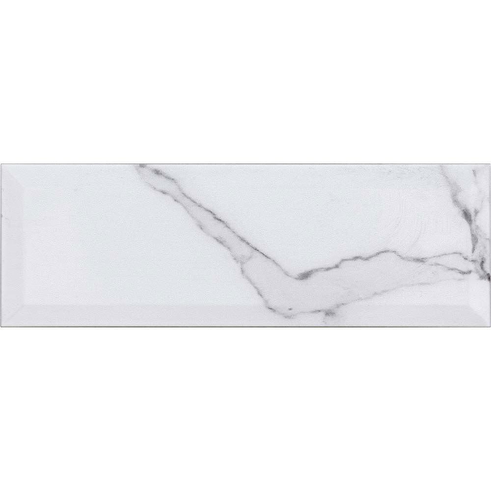 Metro Calacatta Gloss Ceramic Wall Tile 100 x 300mm
