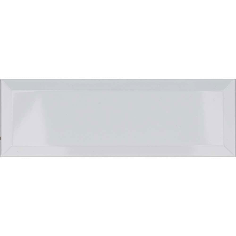 Metro White Gloss Ceramic Wall Tile 100 x 300mm