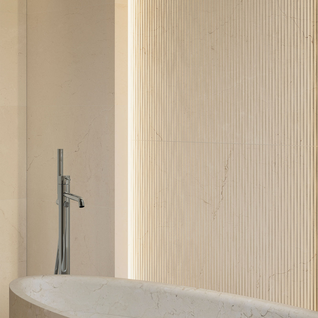 Porcelanosa Marmol Crema Marfil Wall Tiles