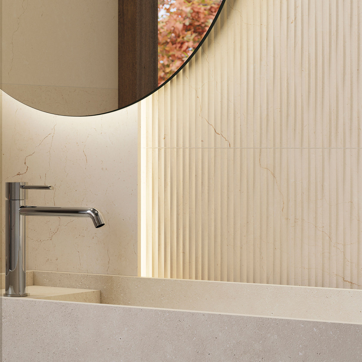 Porcelanosa Marmol Crema Marfil Wall Tiles