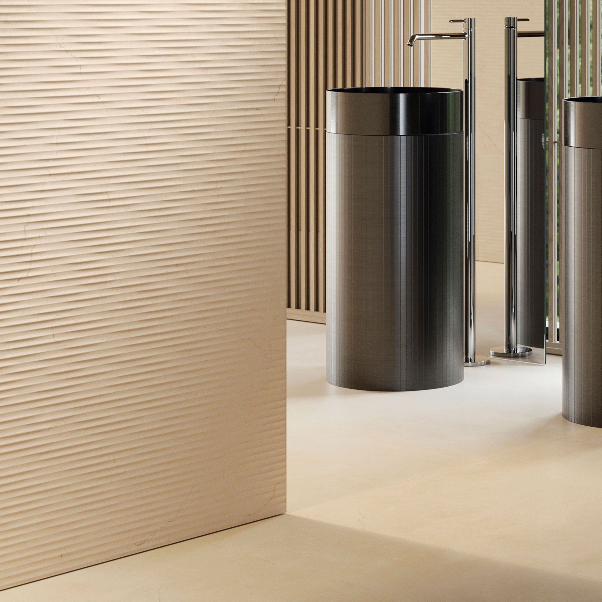 Porcelanosa Via Marmol Crema Marfil tiles