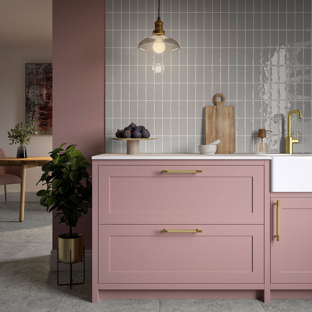 Potter Cotton Gloss Glazed Ceramic Wall Tiles