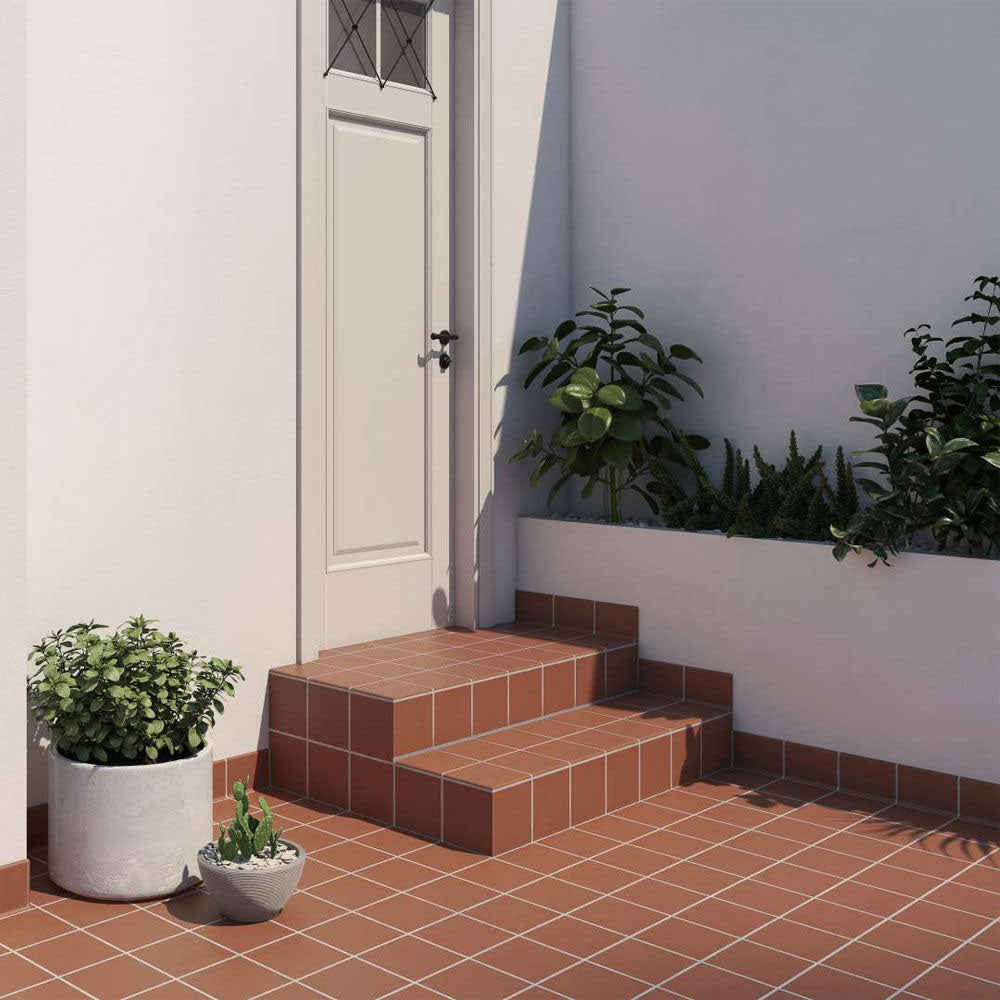 Quarry Red Matt Tiles