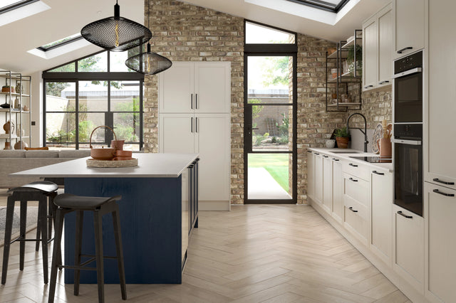 Omega Novus Sovereign Limestone & Indigo Blue