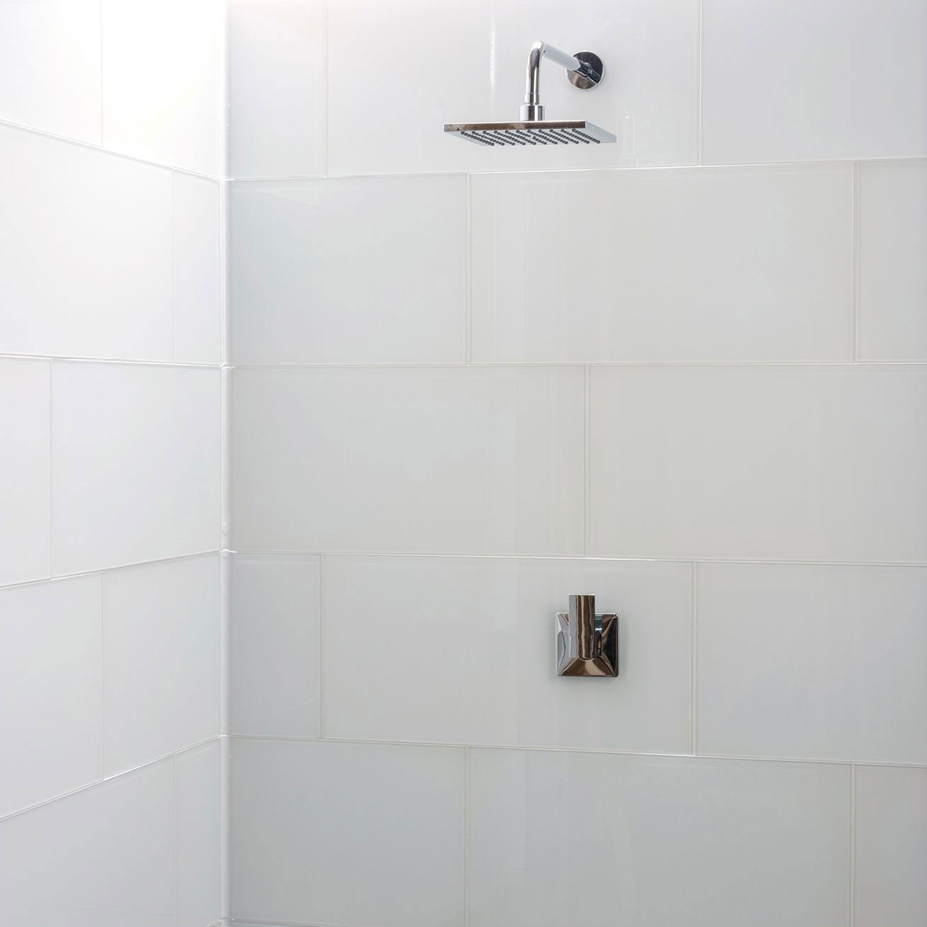 Spectrum Glass Veil Clear Glass Tiles