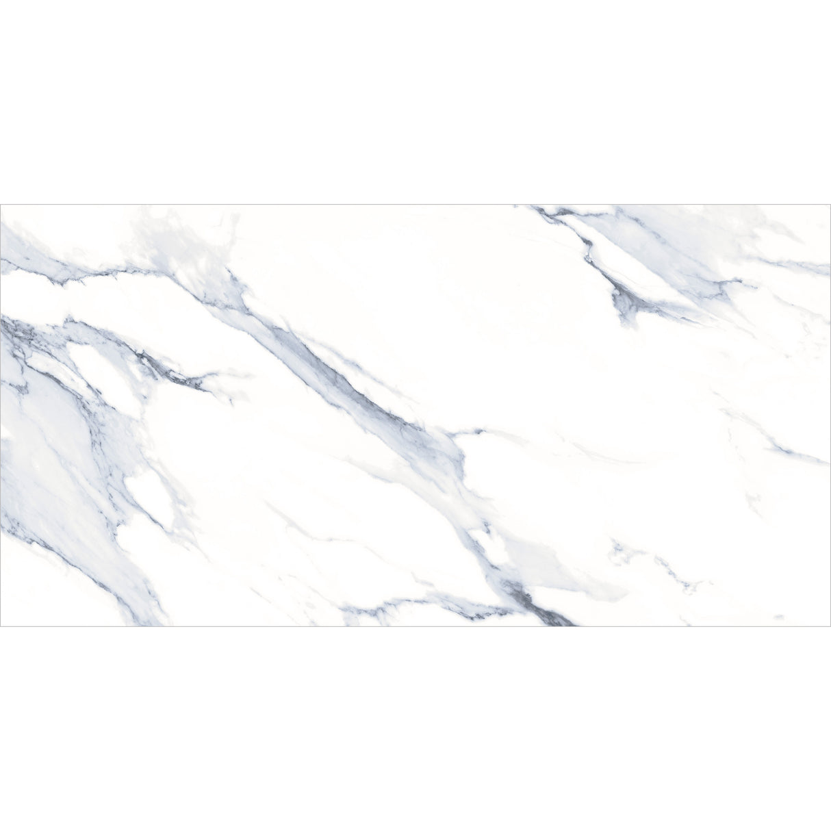 Statuario Mercury Blue Rectified Polished Tile 60 x 120cm