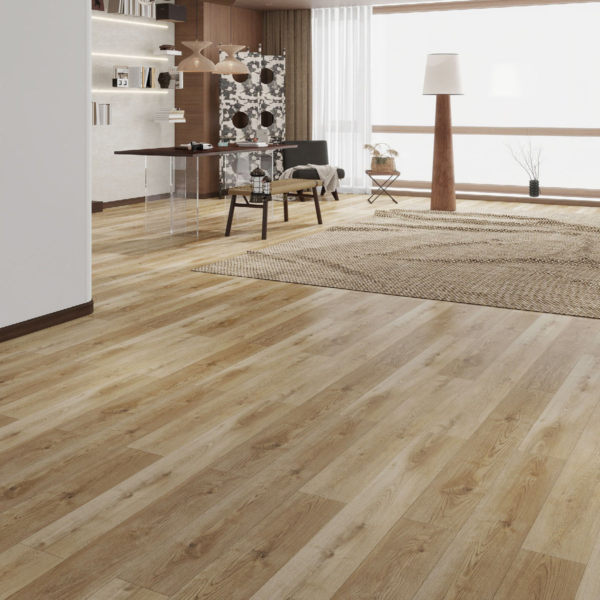 Tabo Light Oak Matt SPC Click Vinyl