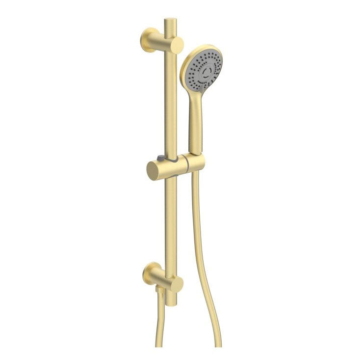 Tabo Marina 3 - Brushed Brass Round Shower Valve & Kit