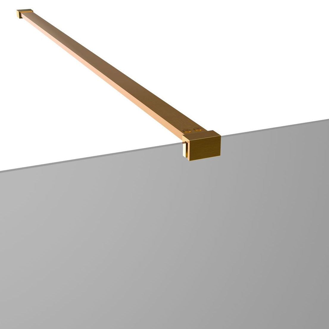 Tabo Splash Fresco Wetroom Panel Brushed Bronze