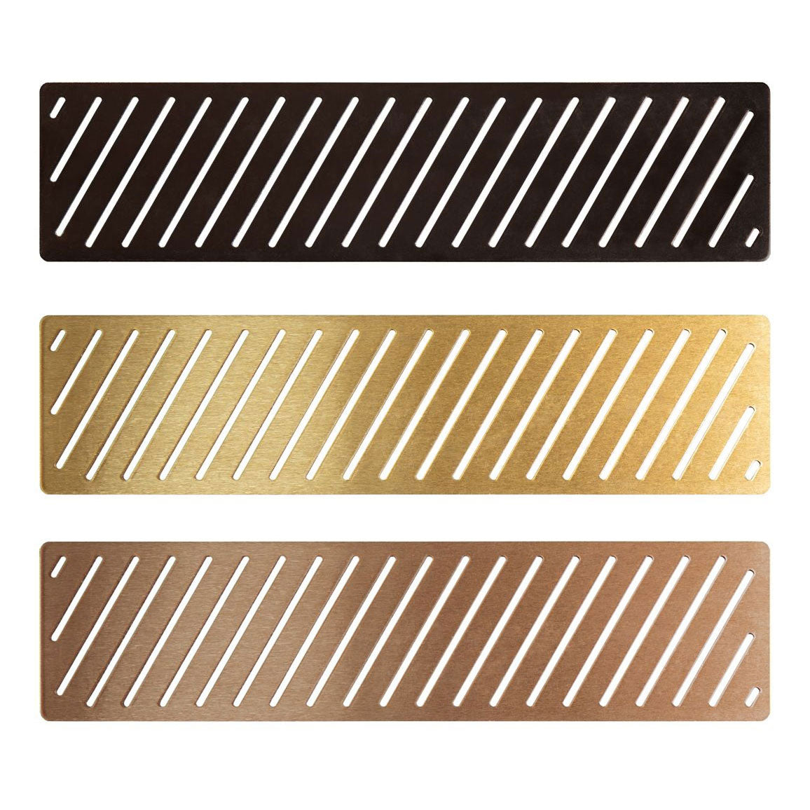 Optional Waste Covers in Matt Black, Brushed Brass & Brushed Bronze