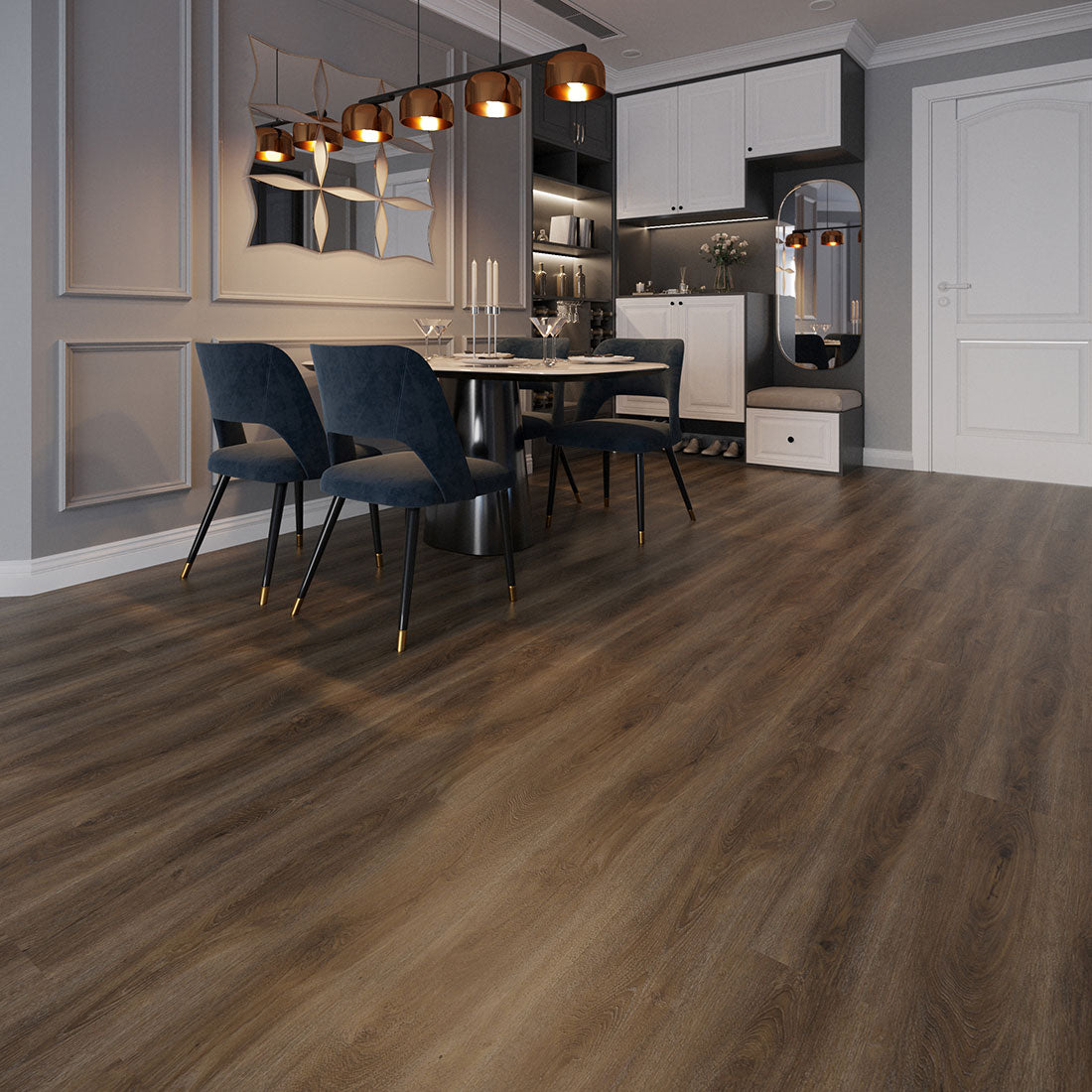 Tabo Voyager Walnut Matt SPC Click Vinyl