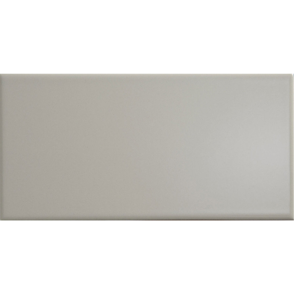 Town Light Grey Gloss Ceramic Wall Tile 100 x 200mm