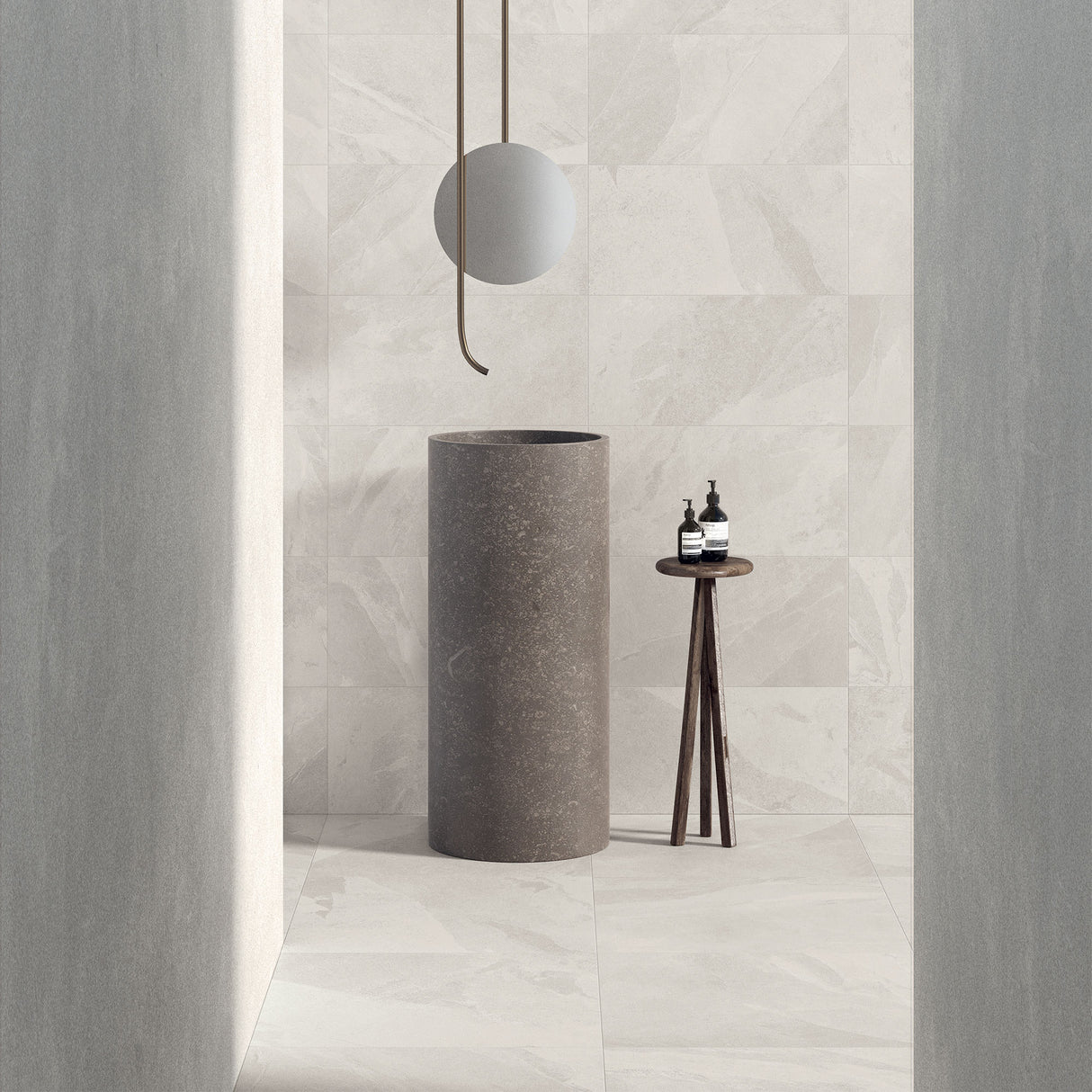 Unicom Starker Brazilian Slate Oxford White Rett Tiles