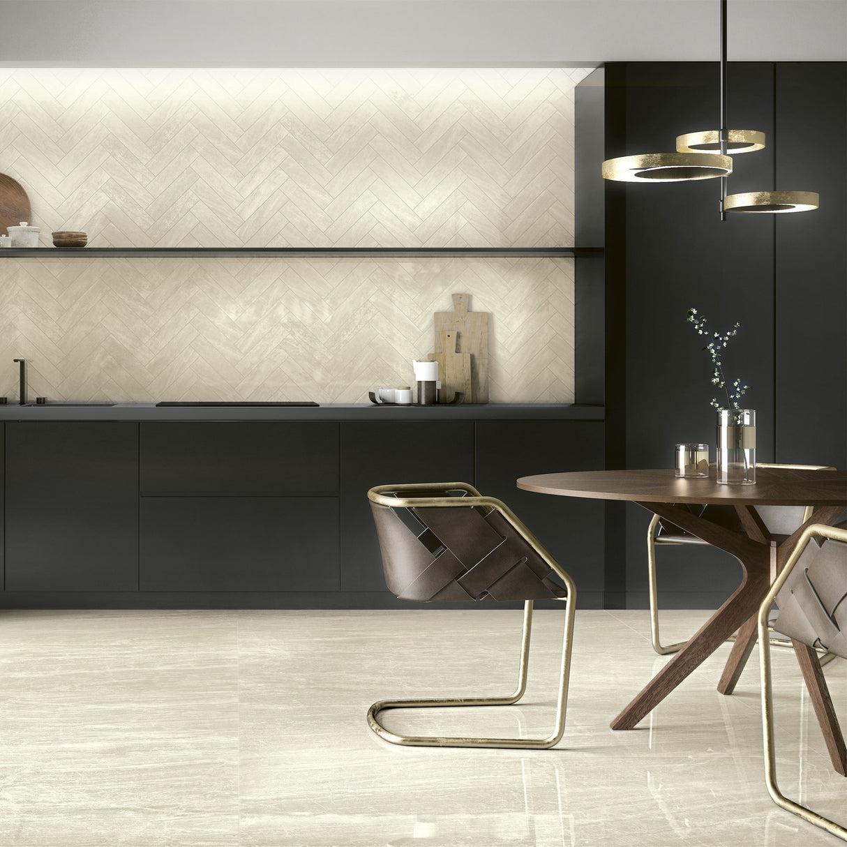 Unicom Starker Cosmic Ivory Rett Tiles