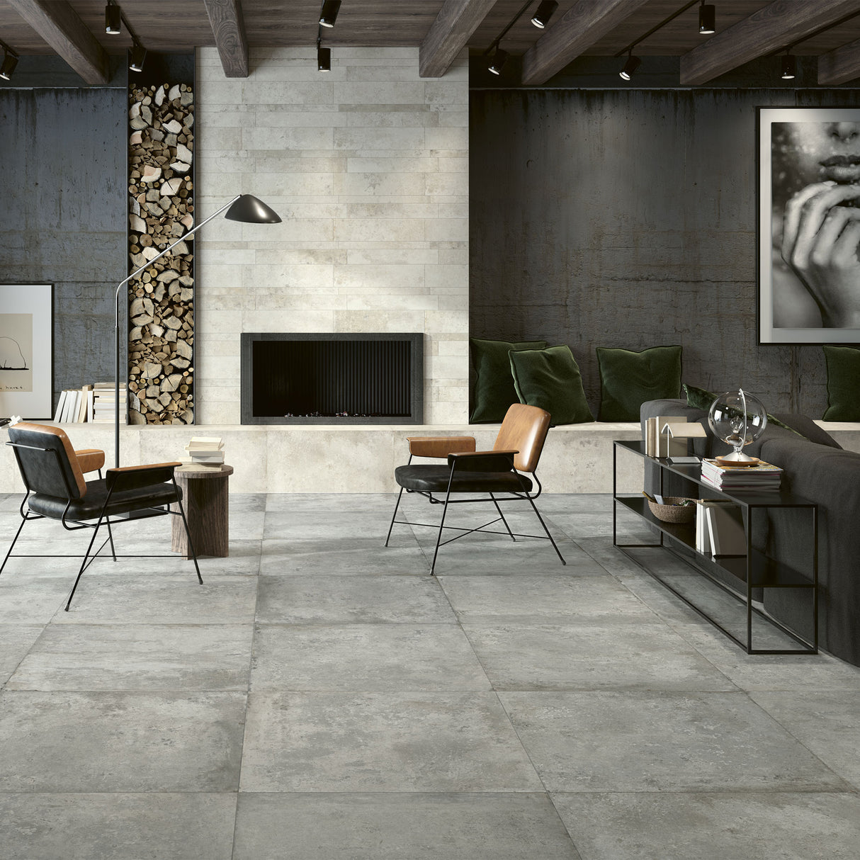 Unicom Starker Debris Cinder (& Talc) Rett Tiles