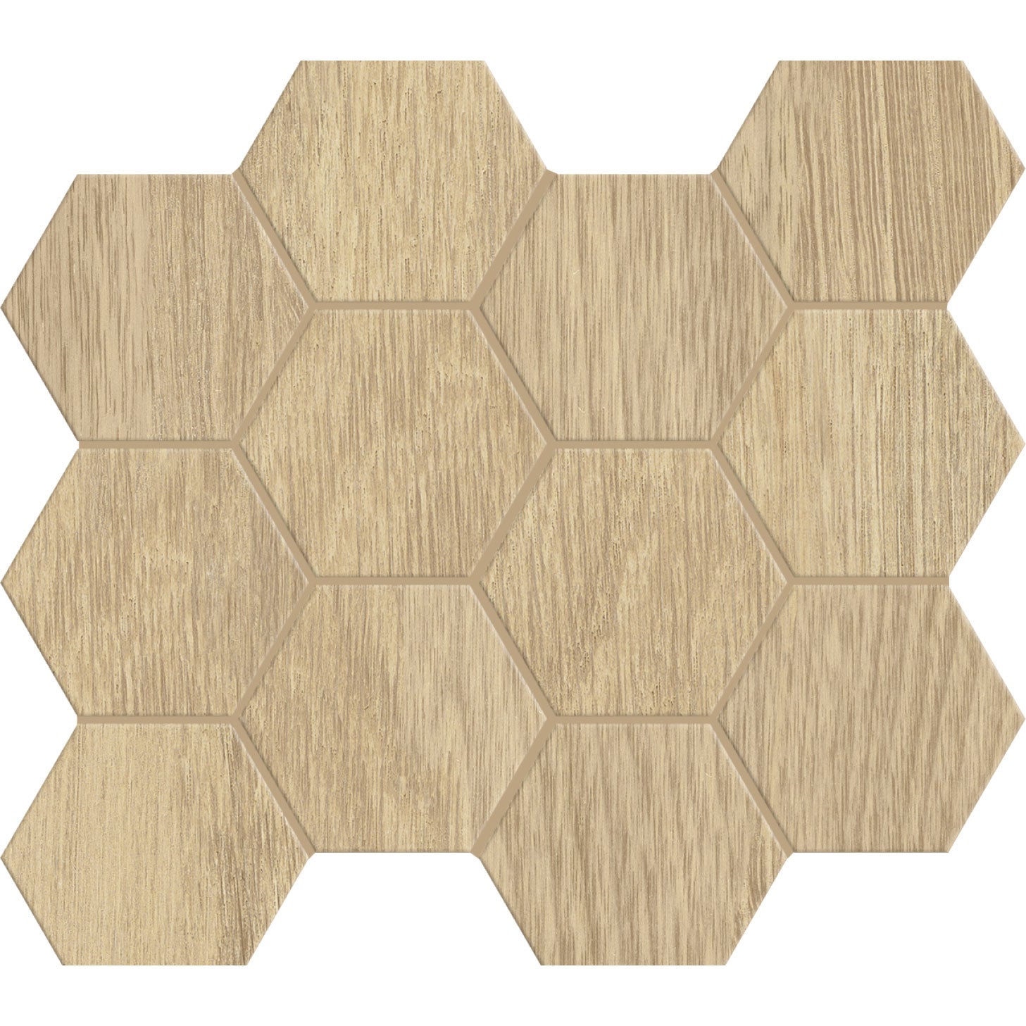 Unicom Starker Linfa Rovere Hexagon Mosaic 30 x 34cm