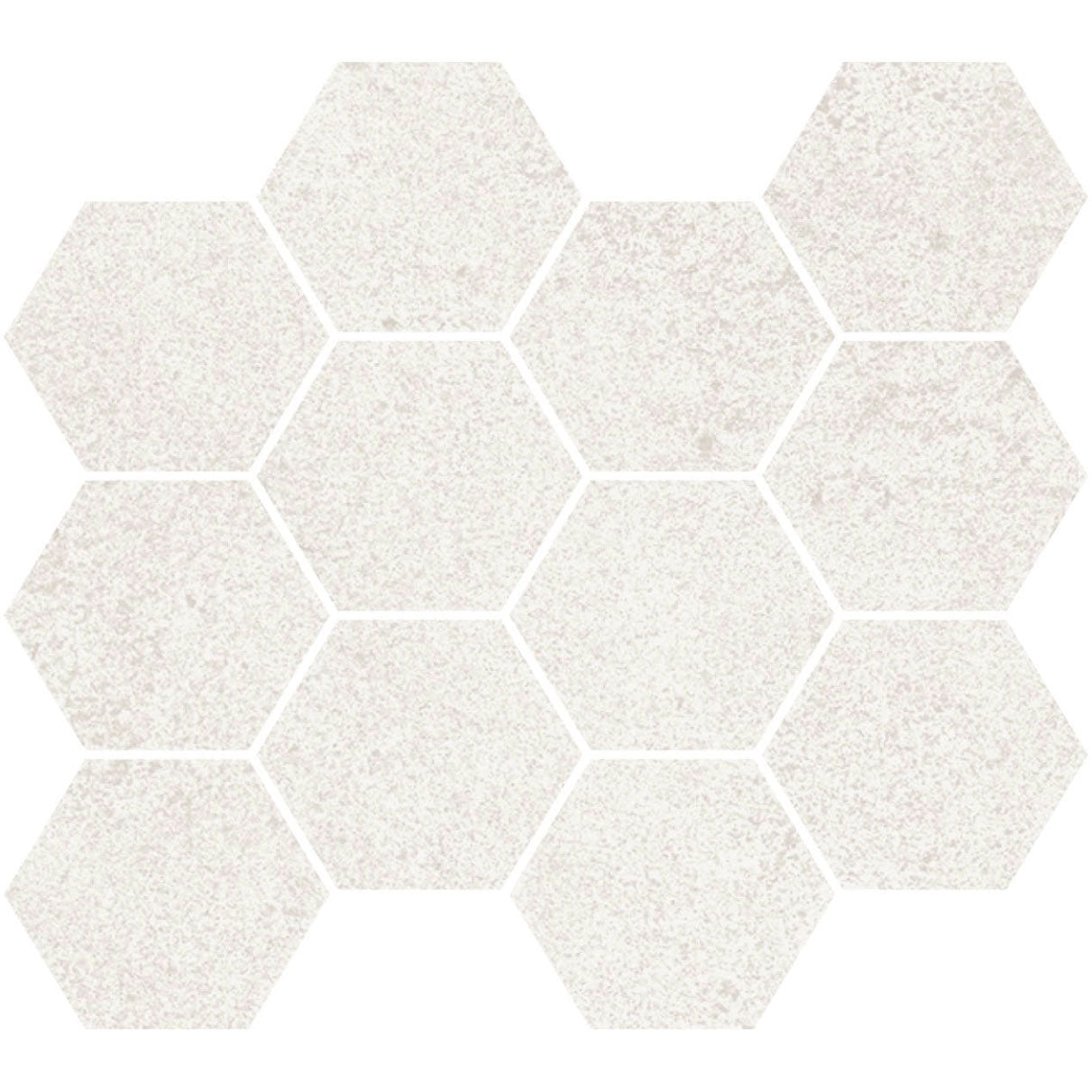 Unicom Starker Living Caolino Hexagon Mosaic 30 x 34cm
