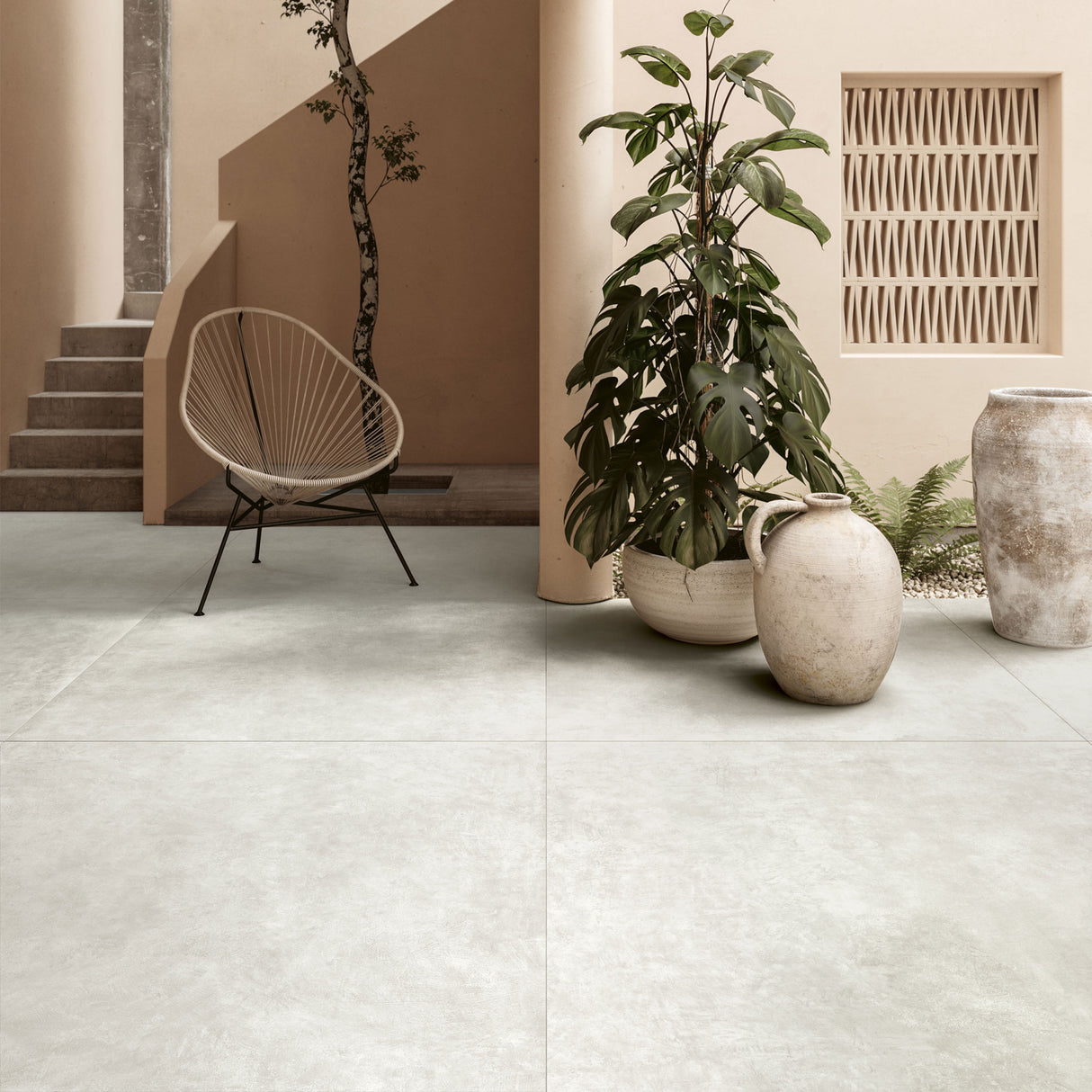Unicom Starker Living Caolino Rett Wall & Floor Tiles