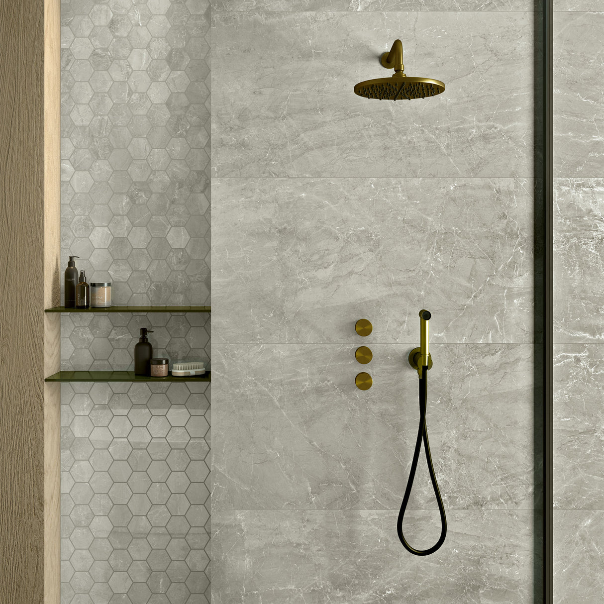 Unicom Starker Muse 2.0 Grey Marble Tiles