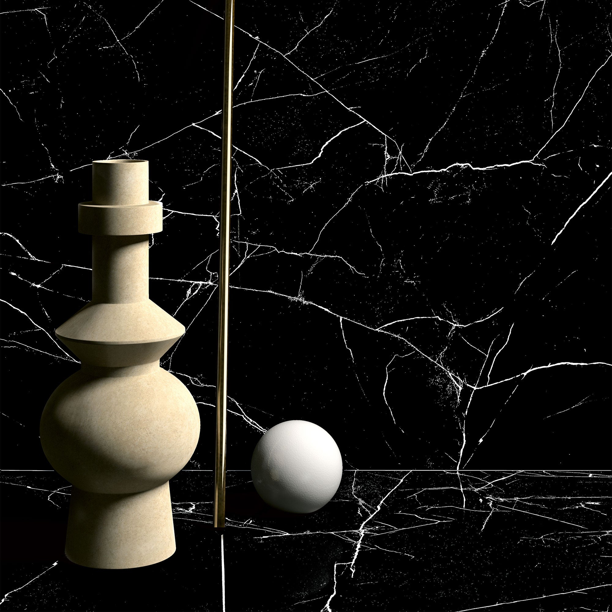 Unicom Starker Muse 2.0 Nero Marquina Tiles