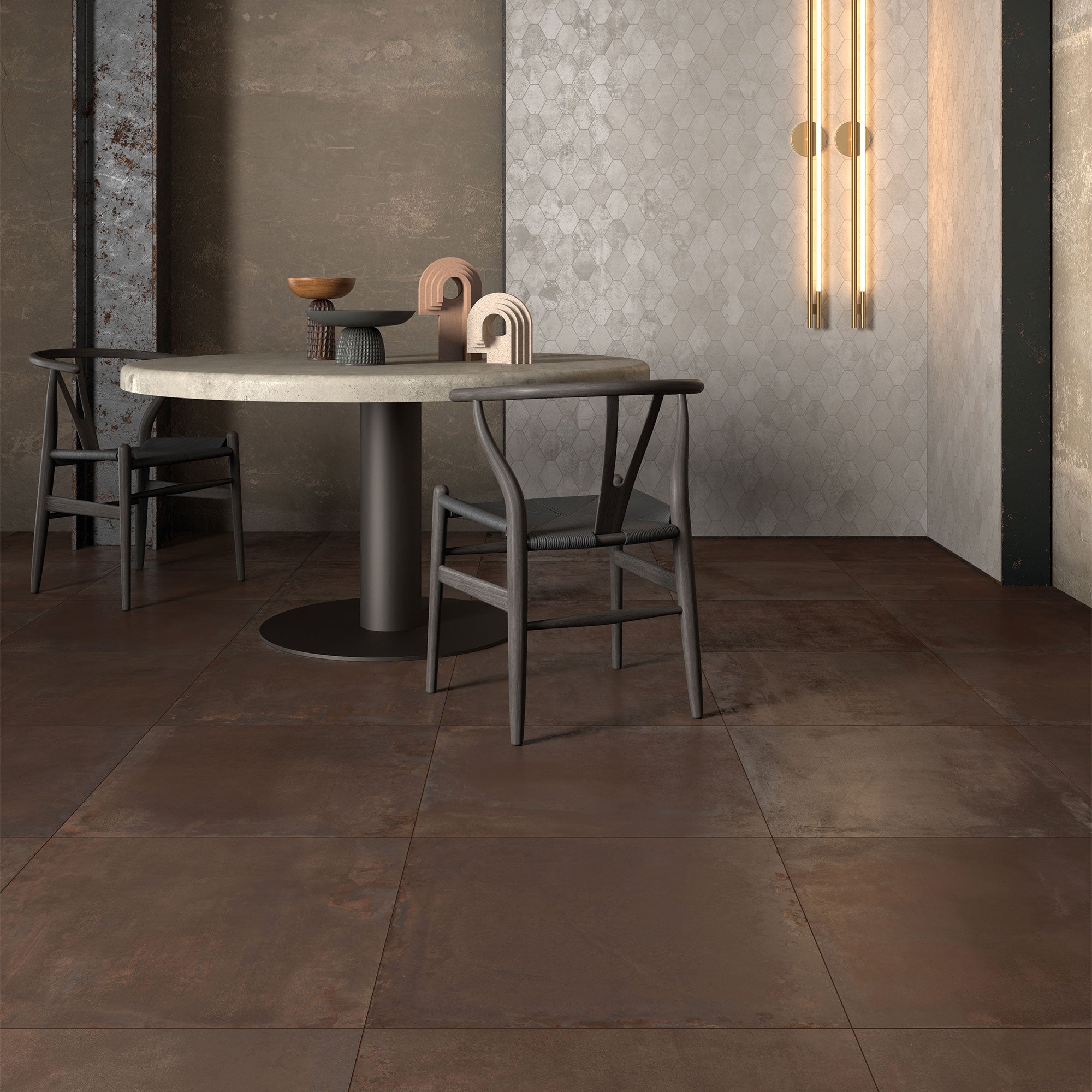 Unicom Starker Oxid Lava Rett Wall & Floor Tiles
