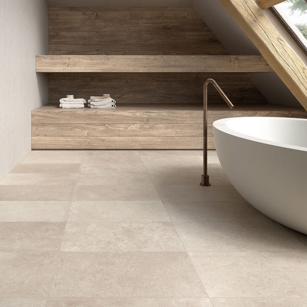 Unicom Starker Pierre Neuve Sable Rett Wall & Floor Tiles