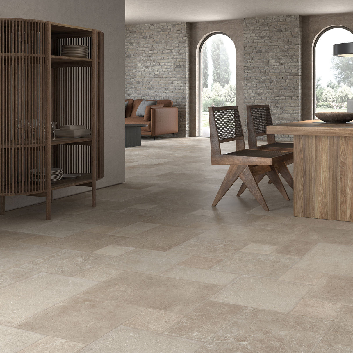 Unicom Starker Pierre Neuve Sable Rett Wall & Floor Tiles