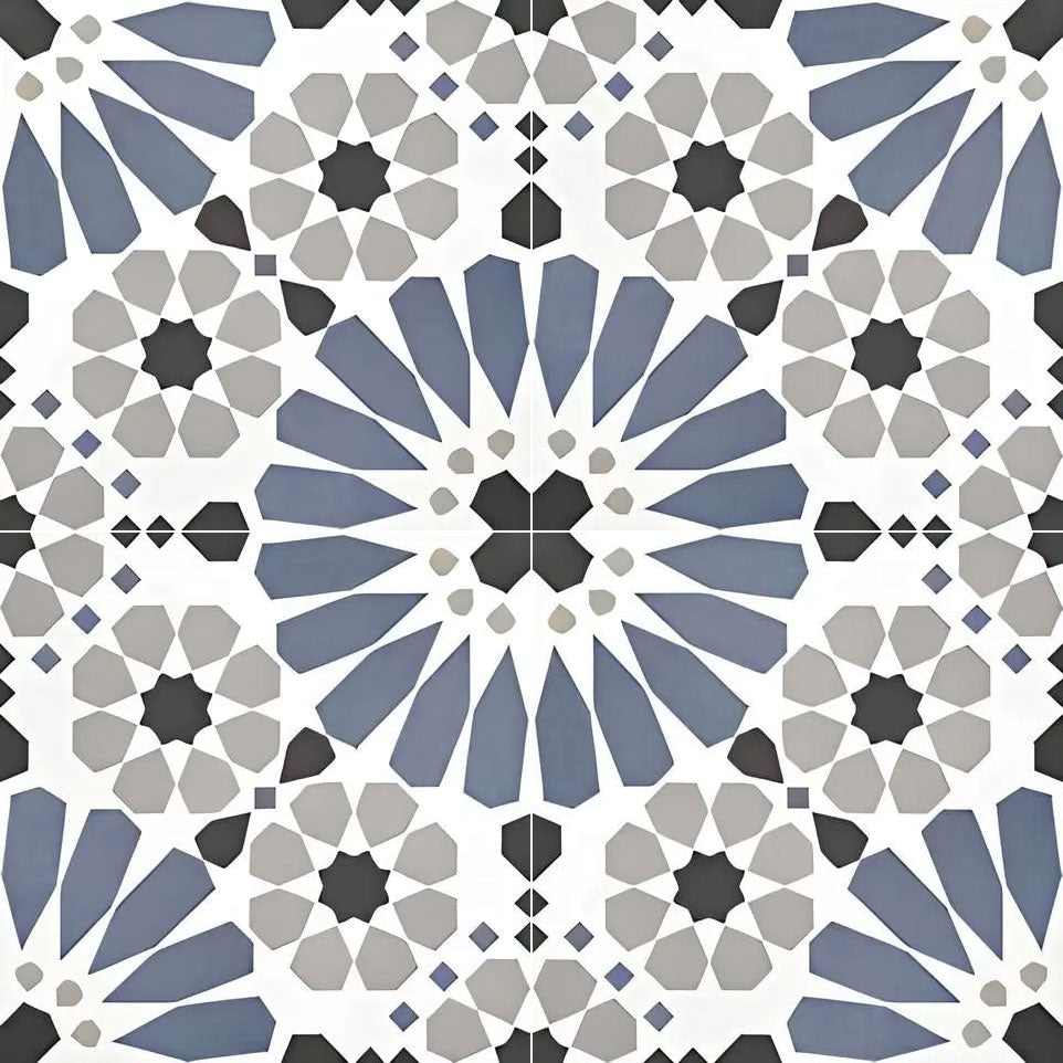 Unicom Starker Rêverie Geometric Zaffiro (4 tiles)