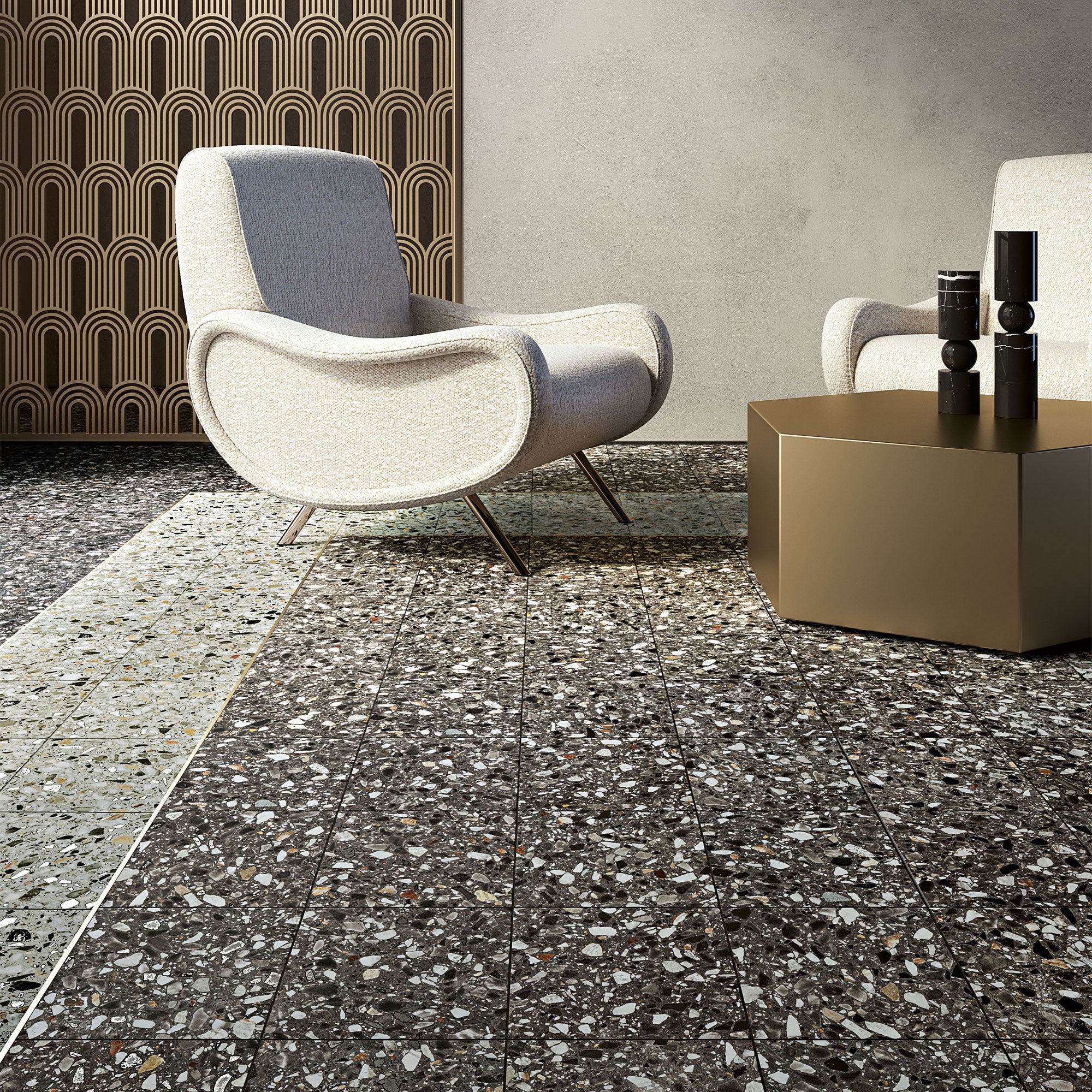 Unicom Starker Venice Canalgrande Rett Wall & Floor Tiles